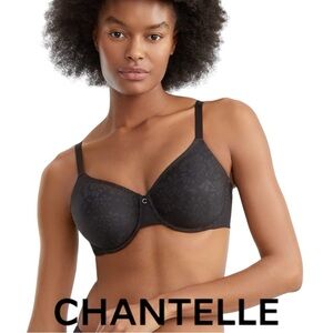 ⚫️⚫️⚫️ Chantelle Comfort Chic Seamless Shaping Bra NWT 32 D